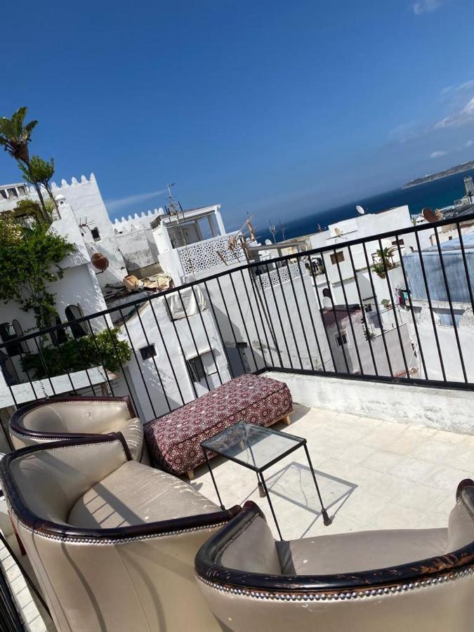 Chez Abdou House With Ocean View Villa Tangier Bagian luar foto