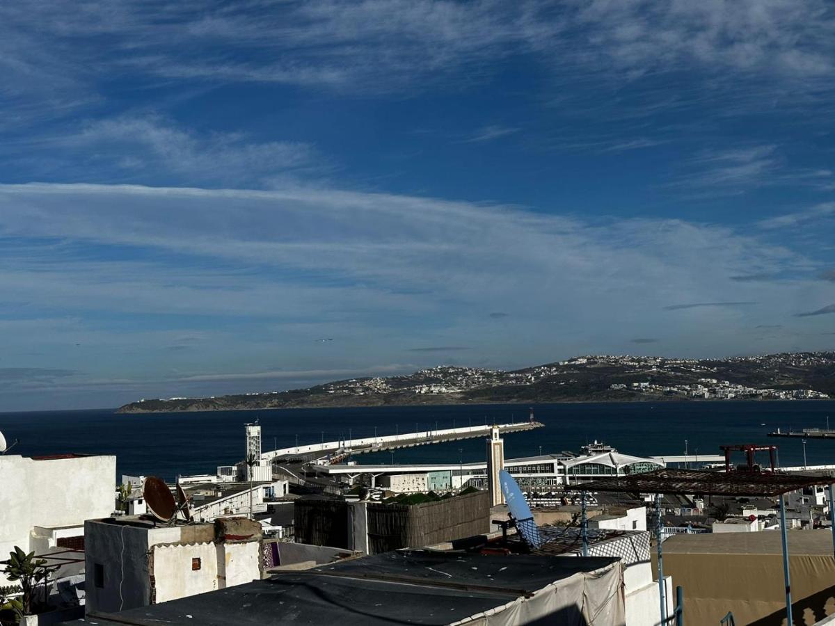 Chez Abdou House With Ocean View Villa Tangier Bagian luar foto