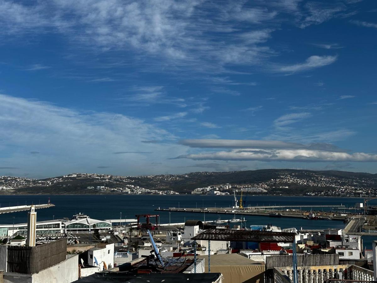 Chez Abdou House With Ocean View Villa Tangier Bagian luar foto
